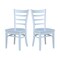 International Concepts Set of 2 Emily Side Chairs, White C08-617P - alternate 3
